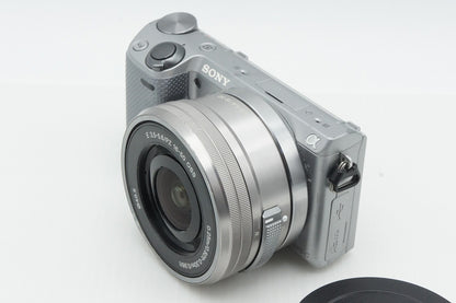 SONY ソニー NEX-5R パワーズームレンズキット ミラーレス一眼カメラ シルバー 260317w