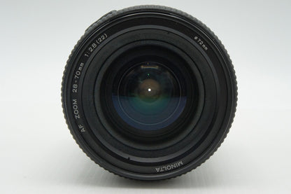 訳あり品 MINOLTA ミノルタ AF 28-70mm F2.8 G SONY ソニー αマウント ズームレンズ フード付 260205y
