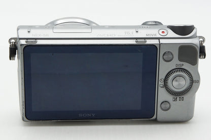 SONY ソニー NEX-5R パワーズームレンズキット ミラーレス一眼カメラ シルバー 260317w