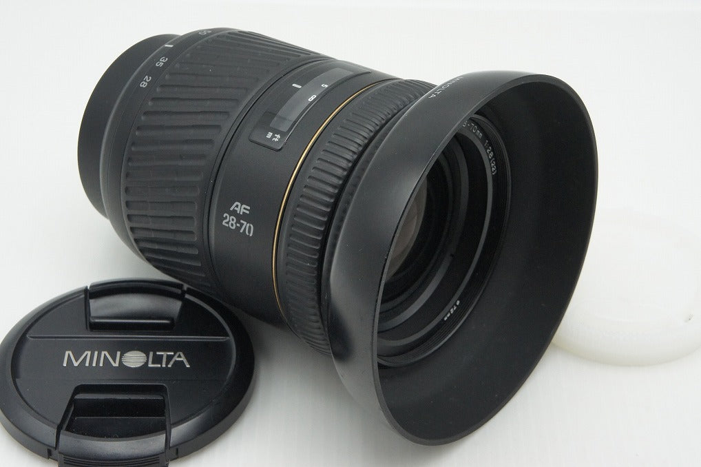訳あり品 MINOLTA ミノルタ AF 28-70mm F2.8 G SONY ソニー αマウント ズームレンズ フード付 260205y