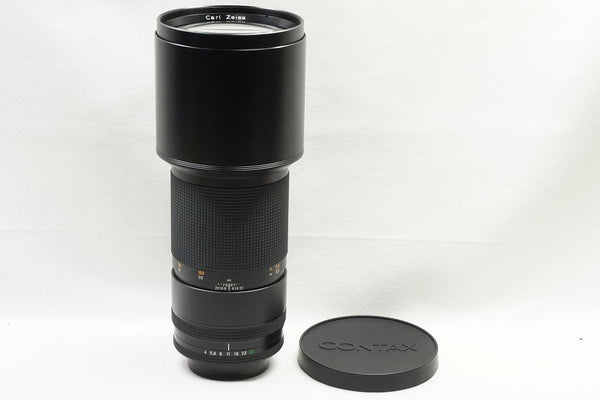 美品 CONTAX Carl Zeiss Tele-Tessar T* 300mm F4 MMJ CYマウント ヤシコンマウント 250805q