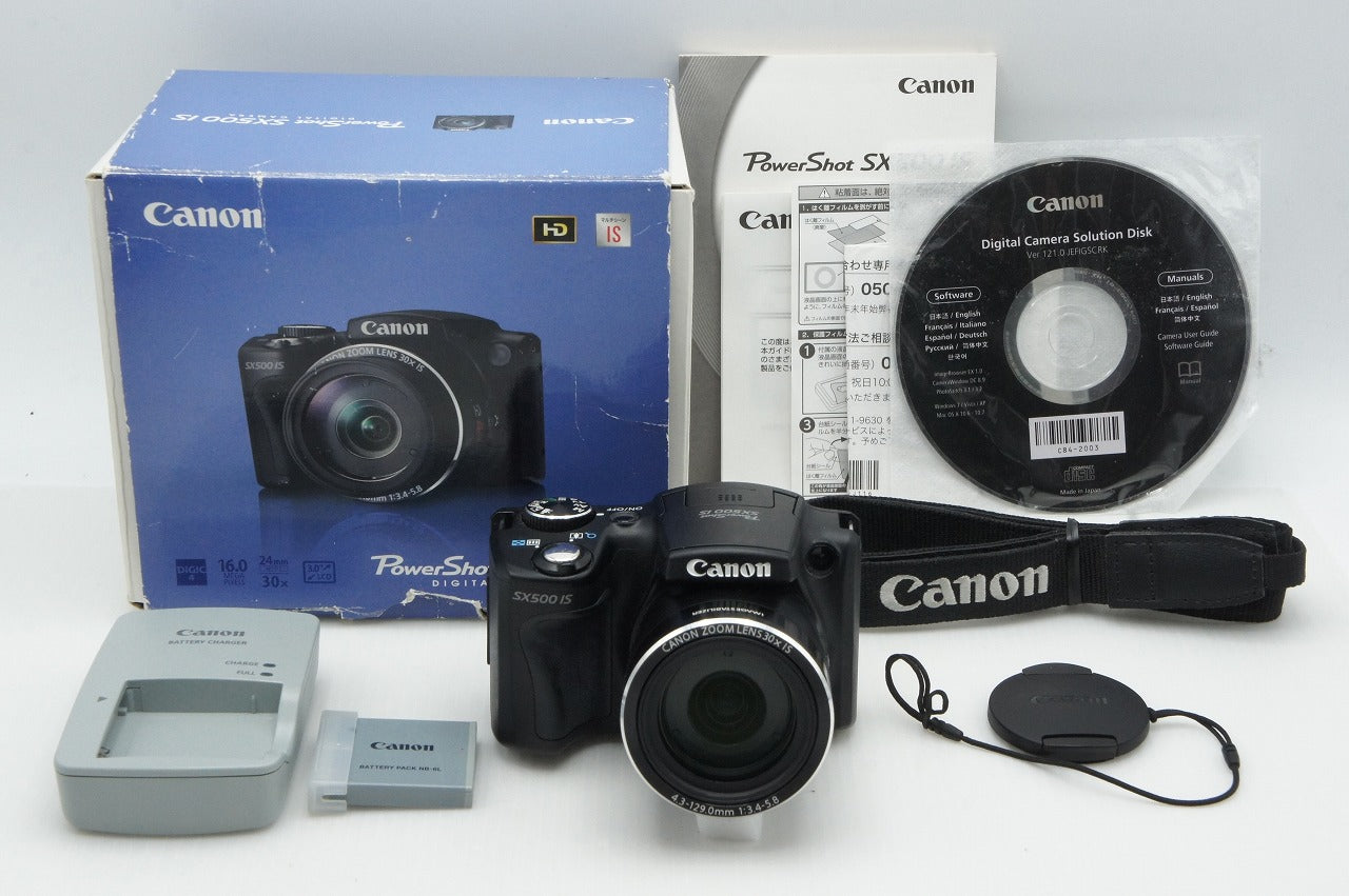 Canon キヤノン PowerShot SX500 IS コンパクトデジタルカメラ 元箱付
