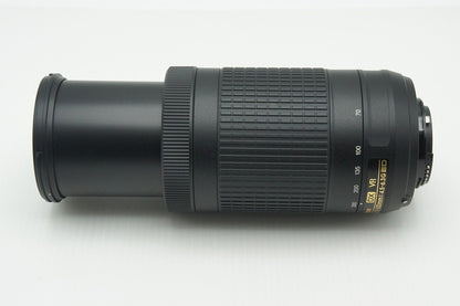 美品 Nikon ニコン AF-P DX NIKKOR 70-300mm F4.5-6.3G ED VR APS-C ズームレンズ 別売フード付 260205ad