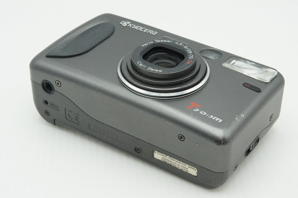 訳あり品 KYOCERA キョウセラ T zoom 35mmコンパクトフィルムカメラ 260205h
