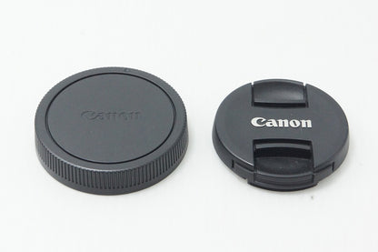 良品 Canon キヤノン EF-M 55-200mm F4.5-6.3 IS STM シルバー EF-Mマウント APS-C ズームレンズ 260821r