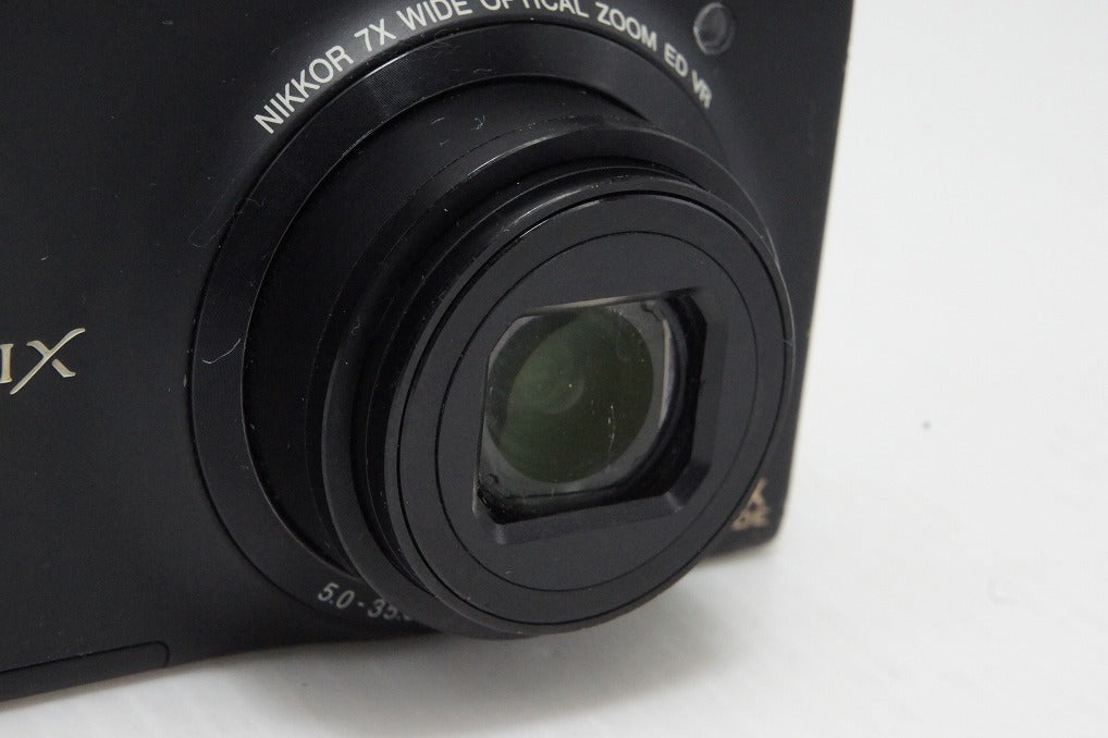 Nikon COOLPIX S6100 Compact Digital Camera Noble Black 260508k
