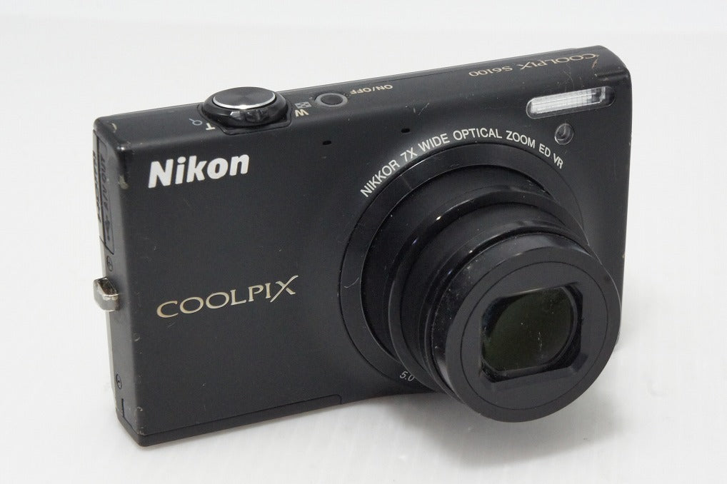 Nikon COOLPIX S6100 Compact Digital Camera Noble Black 260508k