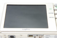 美品 SANYO サンヨー DSC-X1250 コンパクトデジタルカメラ ゴールド 元箱付 241106g