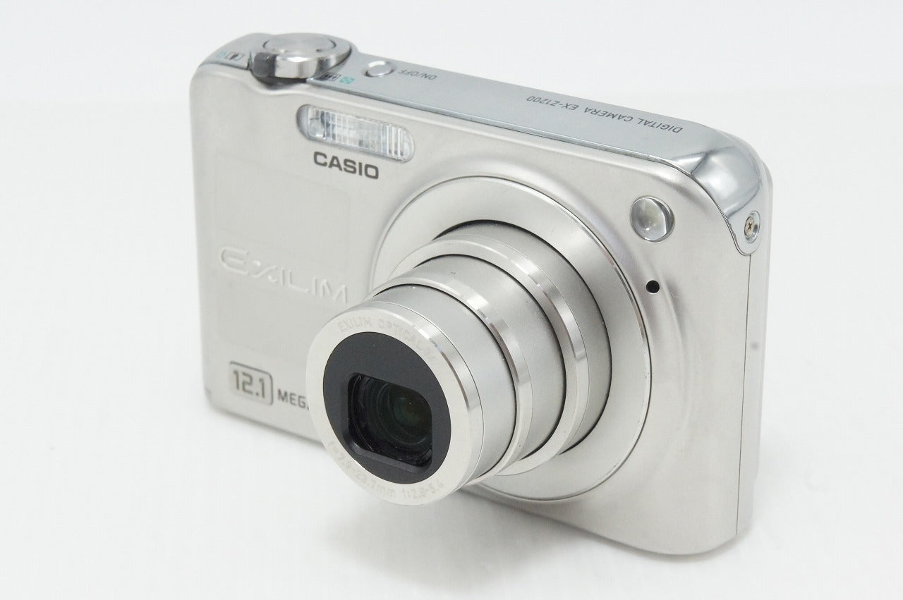 良品 CASIO カシオ ZOOM EX-Z1200 コンパクトデジタルカメラ シルバー
