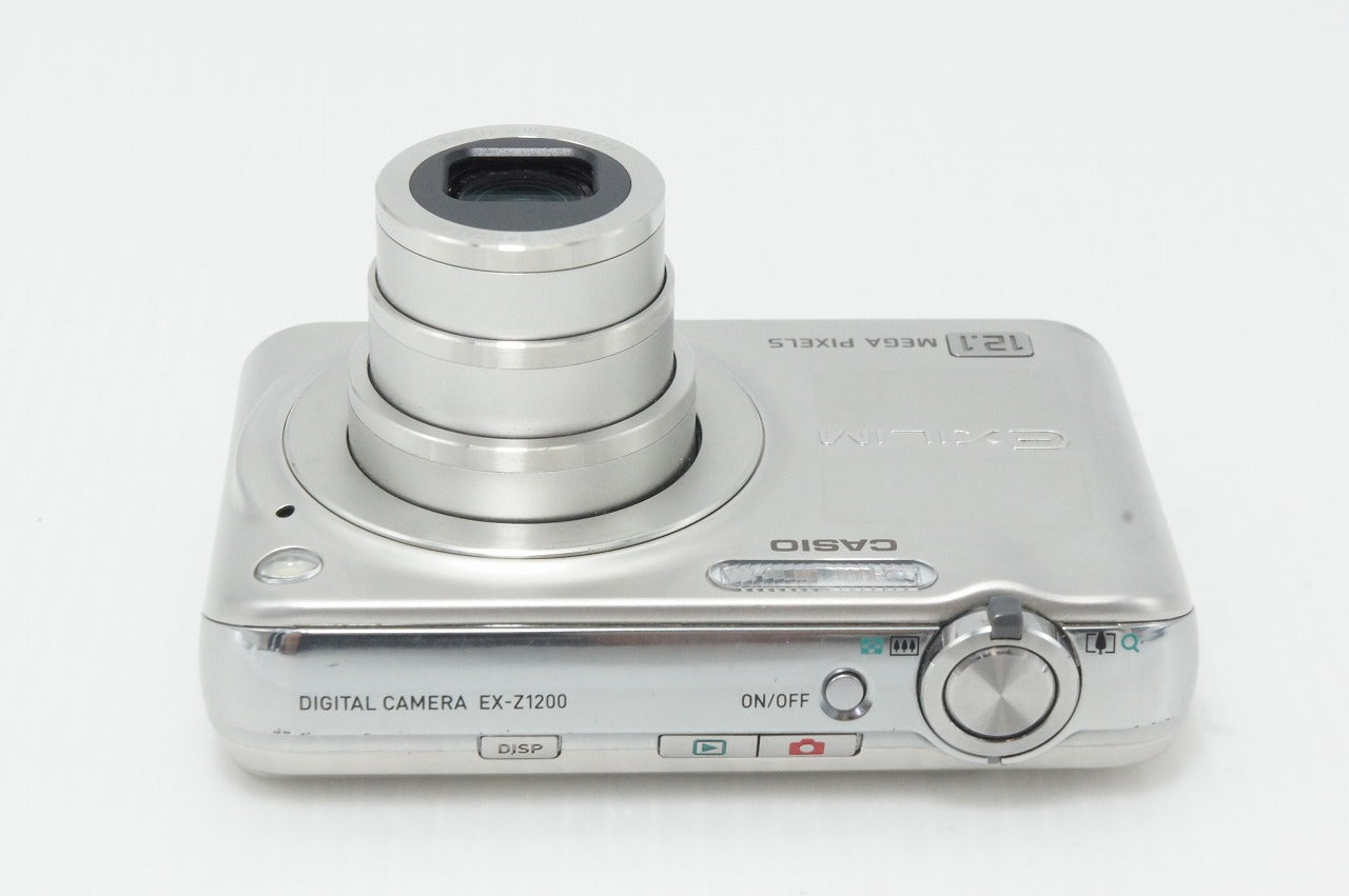 良品 CASIO カシオ ZOOM EX-Z1200 コンパクトデジタルカメラ シルバー 260508b