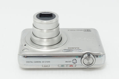 良品 CASIO カシオ ZOOM EX-Z1200 コンパクトデジタルカメラ シルバー 260508b