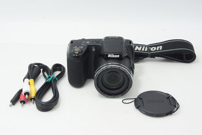 美品 Nikon ニコン COOLPIX L810 デジタルカメラ ブラック 260821d