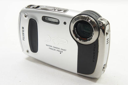 訳あり品 FUJIFILM フジフィルム FinePix XP50 コンパクトデジタルカメラ シルバー 元箱付 250804ac
