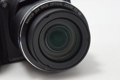 美品 Nikon ニコン COOLPIX L810 デジタルカメラ ブラック 260821d