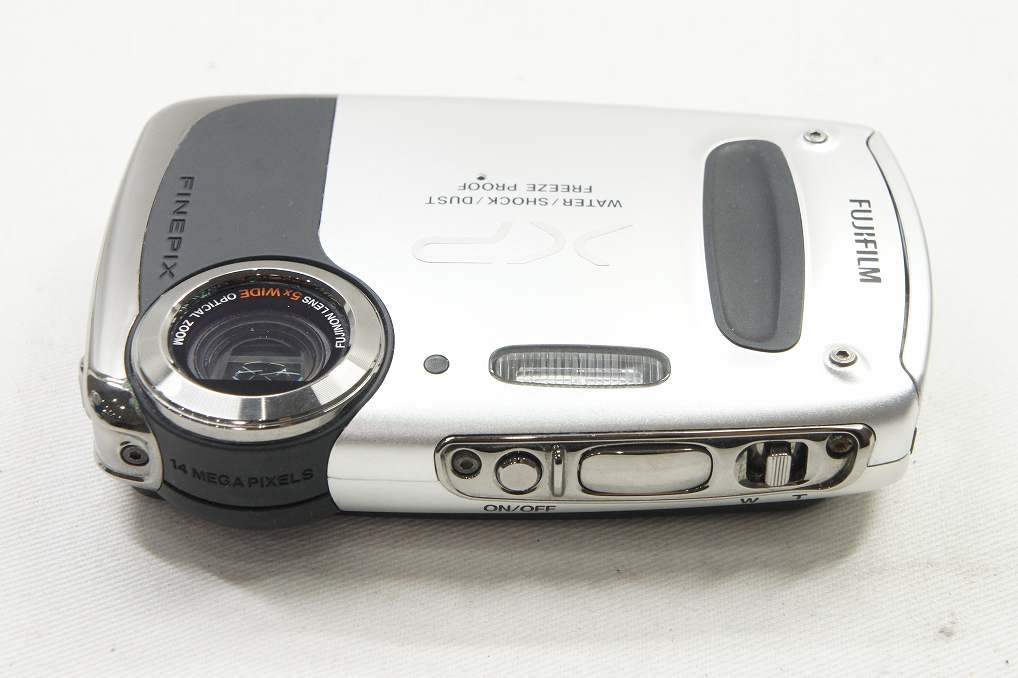 訳あり品 FUJIFILM フジフィルム FinePix XP50 コンパクトデジタルカメラ シルバー 元箱付 250804ac