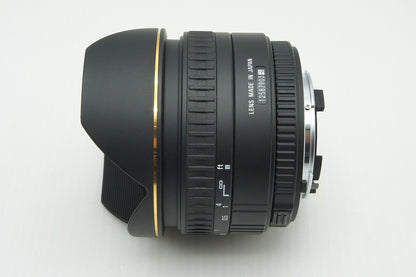 良品 SIGMA シグマ 15mm F2.8 EX DG DIAGONAL FISHEYE Nikon ニコン Fマウント フルサイズ 単焦点レンズ 260205p