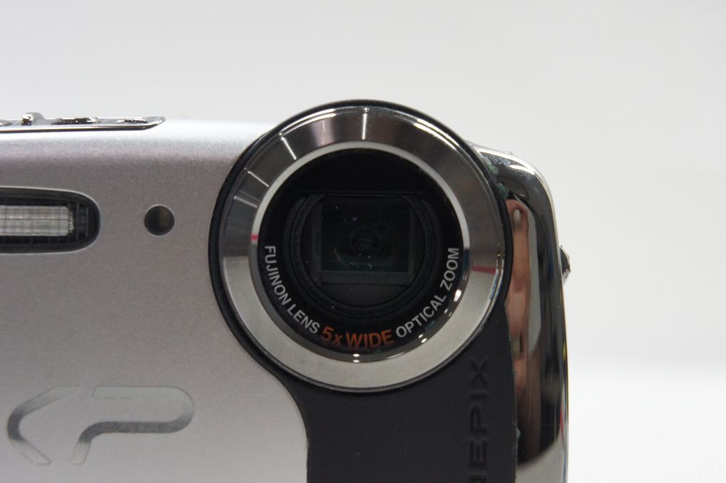 訳あり品 FUJIFILM フジフィルム FinePix XP50 コンパクトデジタルカメラ シルバー 元箱付 250804ac