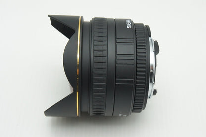 良品 SIGMA シグマ 15mm F2.8 EX DG DIAGONAL FISHEYE Nikon ニコン Fマウント フルサイズ 単焦点レンズ 260205p