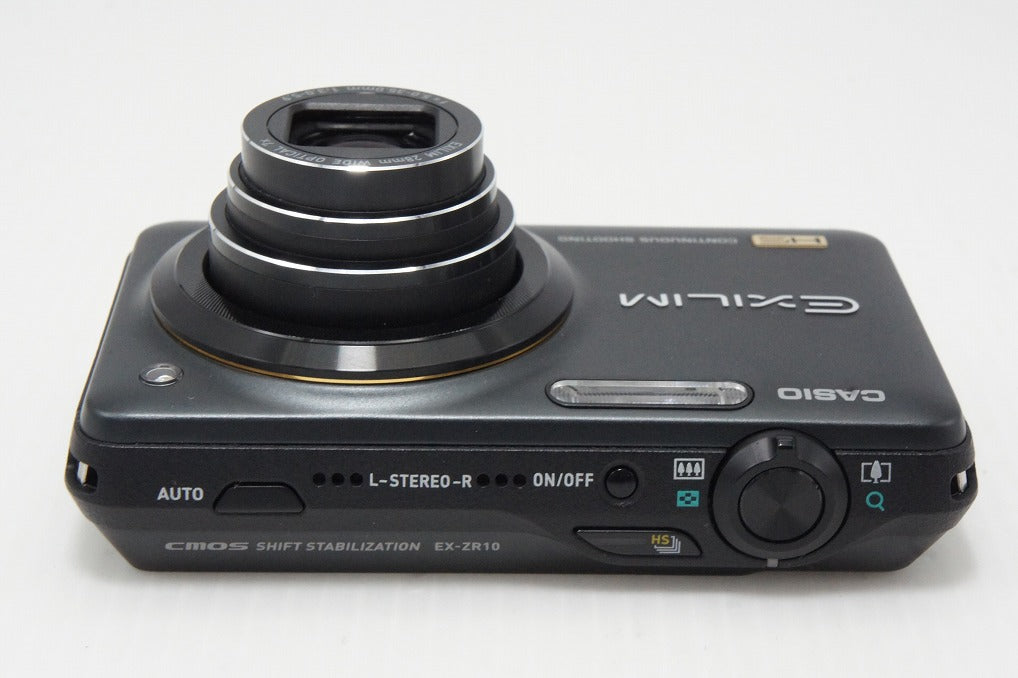 美品 CASIO カシオ EXILIM EX-ZR10 コンパクトデジタルカメラ ブラック 元箱付 260513z