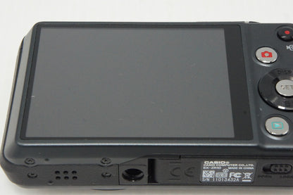 美品 CASIO カシオ EXILIM EX-ZR10 コンパクトデジタルカメラ ブラック 元箱付 260513z