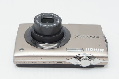Nikon ニコン COOLPIX S4000 コンパクトデジタルカメラ ブライトブロンズ 260423a