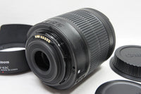 美品 Canon キヤノン EF-S 18-55mm F3.5-5.6 IS STM APS-C ズームレンズ フード付 240211y