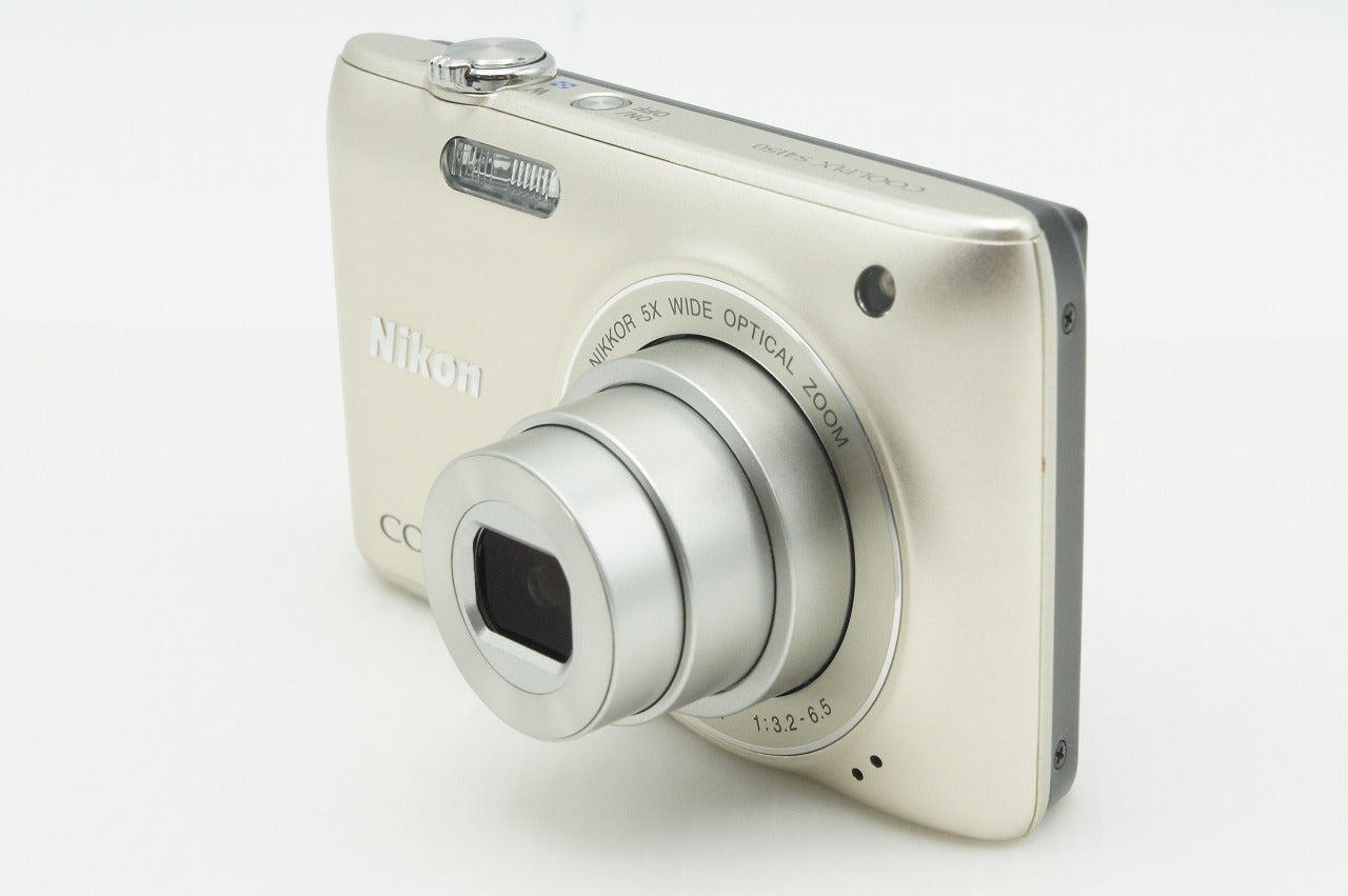 美品 Nikon ニコン COOLPIX S4150 コンパクトデジタルカメラ シルバー 260205d