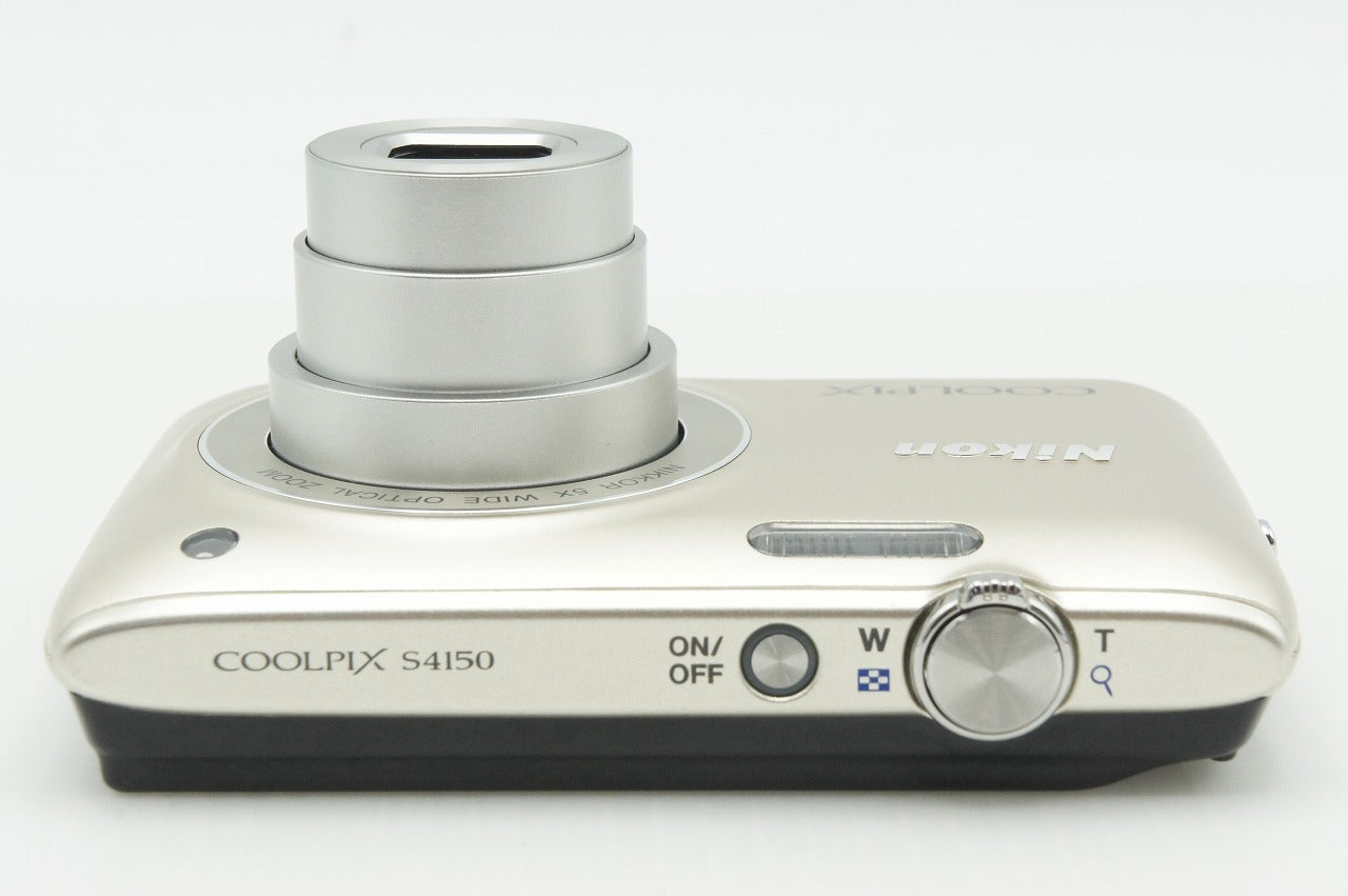 美品 Nikon ニコン COOLPIX S4150 コンパクトデジタルカメラ シルバー 260205d