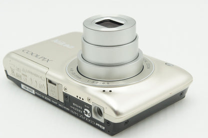 美品 Nikon ニコン COOLPIX S4150 コンパクトデジタルカメラ シルバー 260205d