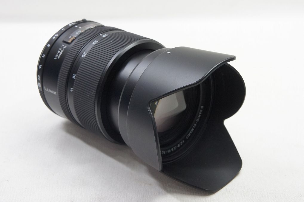 Panasonic LEICA D VARIO ELMARIT 14-50mm F2.8-3.5 ASPH. L-ES014050 フォーサーズ フード付 250525k