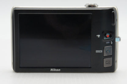 美品 Nikon ニコン COOLPIX S4150 コンパクトデジタルカメラ シルバー 260205d