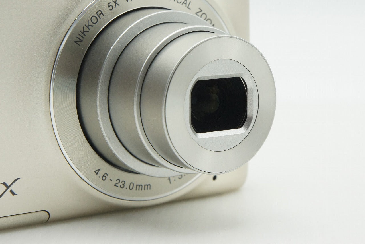 美品 Nikon ニコン COOLPIX S4150 コンパクトデジタルカメラ シルバー 260205d