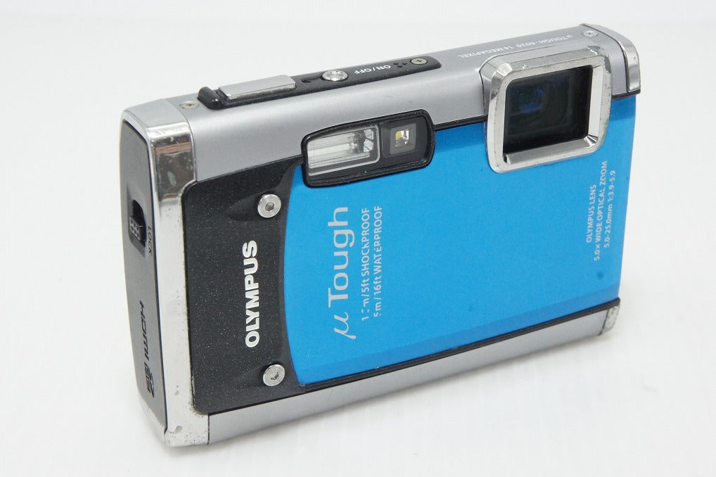 OLYMPUS オリンパス μ TOUGH-6020 コンパクトデジタルカメラ ブルー 元