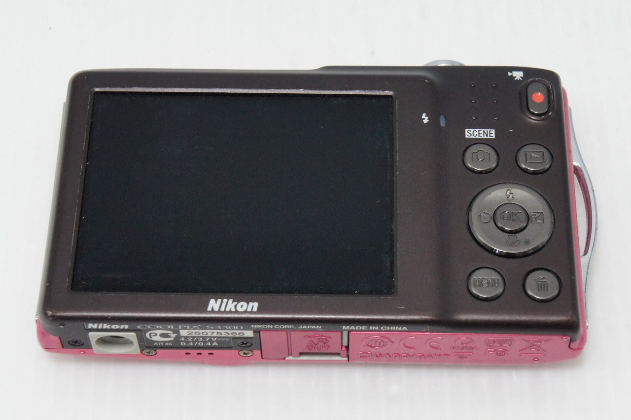 良品 Nikon ニコン COOLPIX S3300 コンパクトデジタルカメラ