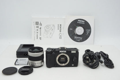 良品 PENTAX ペンタックス Q10 ズームレンズキット [標準ズーム 02 STANDARD ZOOM] ミラーレス一眼カメラ 260513ah