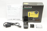 良品 FUJIFILM フジフィルム FinePix XP90 コンパクトデジタルカメラ イエロー 元箱付 241106x