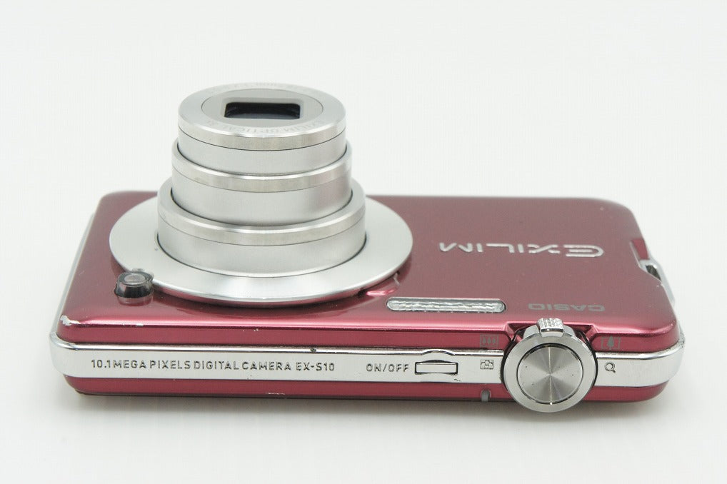 CASIO カシオ EXILIM EX-S10 コンパクトデジタルカメラ レッド 元箱付 260203d