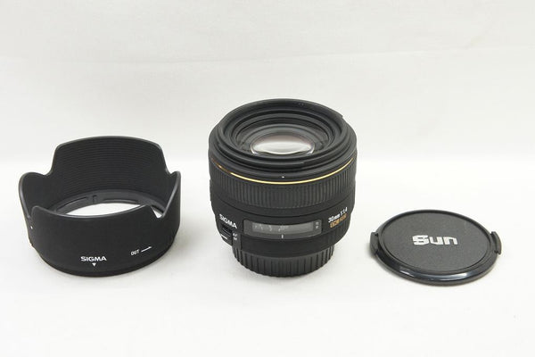 良品 SIGMA シグマ 30mm F1.4 EX DC HSM Canon キヤノン EF-S 単焦点レンズ フード付 240830h