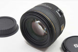 良品 SIGMA シグマ 30mm F1.4 EX DC HSM Canon キヤノン EF-S 単焦点レンズ フード付 240830h