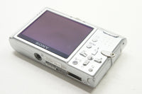 美品 SONY ソニー Cyber-shot DSC-T9 コンパクトデジタルカメラ シルバー 元箱付 231007t