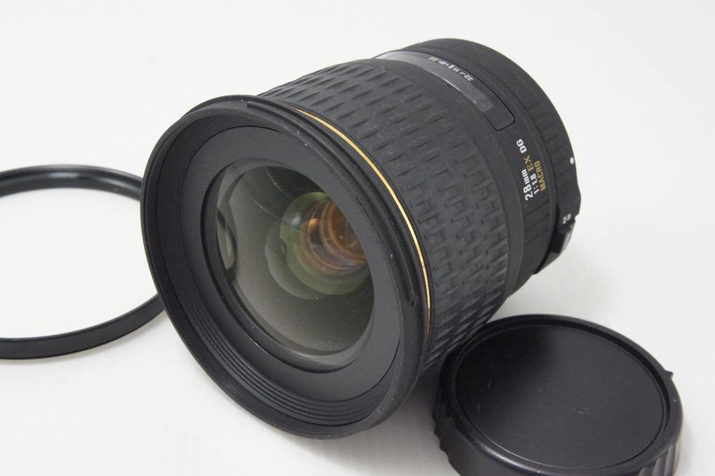 SIGMA シグマ 28mm F1.8 EX DG ASPHERICAL MACRO Canon キヤノン EF