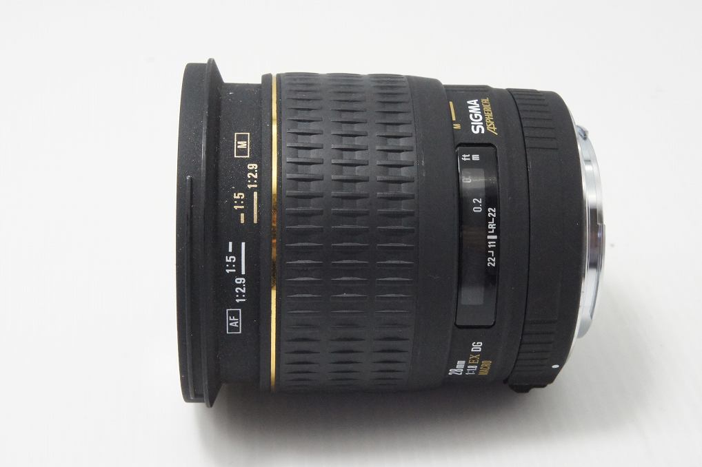 SIGMA シグマ 28mm F1.8 EX DG ASPHERICAL MACRO Canon キヤノン EFマウント フルサイズ 単焦点レンズ 260819f