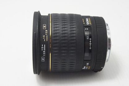 SIGMA シグマ 28mm F1.8 EX DG ASPHERICAL MACRO Canon キヤノン EFマウント フルサイズ 単焦点レンズ 260819f