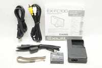 良品 CASIO カシオ EXILIM EX-FC100 コンパクトデジタルカメラ ホワイト 250226g