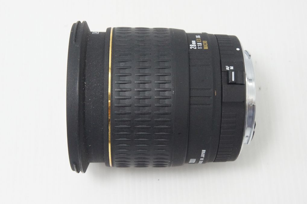 SIGMA シグマ 28mm F1.8 EX DG ASPHERICAL MACRO Canon キヤノン EFマウント フルサイズ 単焦点レンズ 260819f