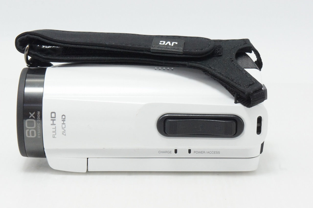 美品 JVC ケンウッド GZ-F270 デジタルビデオカメラ ホワイト 260513o