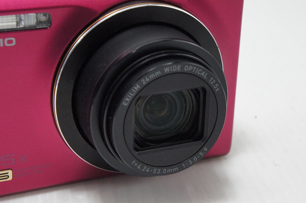 CASIO HIGH SPEED EXILIM EX-ZR200 Compact Digital Camera Red 260508al
