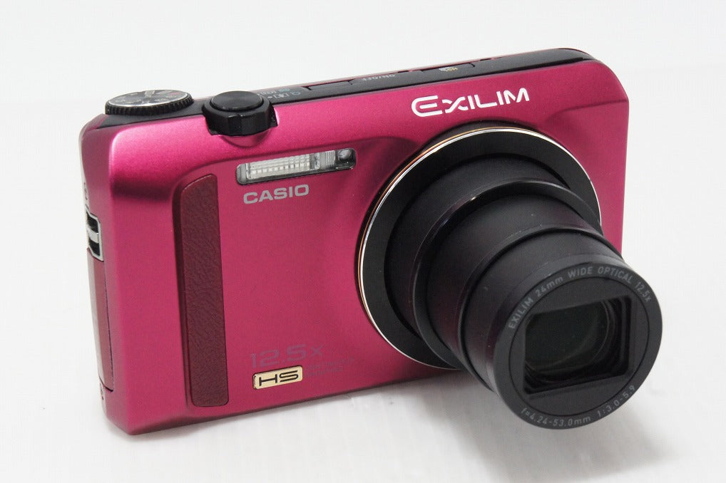 CASIO HIGH SPEED EXILIM EX-ZR200 Compact Digital Camera Red 260508al