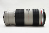 美品 Canon キヤノン EF 70-200mm F4L IS USM ズームレンズ 元箱付 240830f