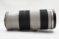 美品 Canon キヤノン EF 70-200mm F4L IS USM ズームレンズ 元箱付 240830f